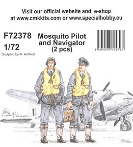 Mosquito Pilot and Navigator (Plastic model)