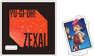 Acrylic Coaster Stand [Yu-Gi-Oh! Zexal] 01 Turn Around Ver. Yuma Tsukumo ([Especially Illustrated]) (Anime Toy)