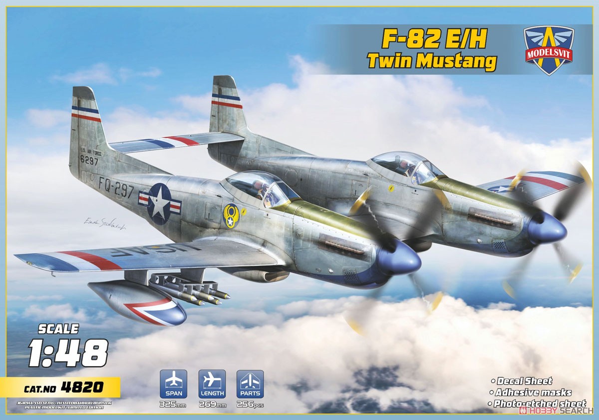 F-82E/H Twin Mustang (Plastic model) Package1