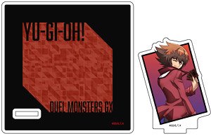 Acrylic Coaster Stand [Yu-Gi-Oh! Duel Monsters GX] 01 Turn Around Ver. Jaden Yuki ([Especially Illustrated]) (Anime Toy)