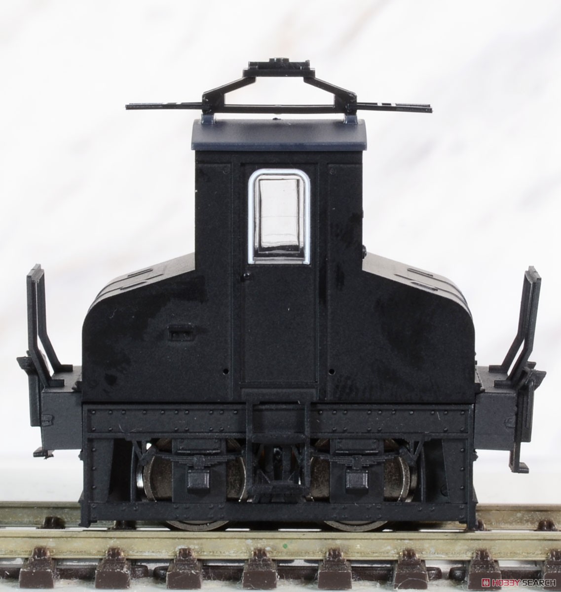 16番(HO) 銚子電気鉄道 デキ3 電気機関車 (90周年トロリーポール仕様 / 車体色：黒 / 動力付) (塗装済み完成品) (鉄道模型) 商品画像2
