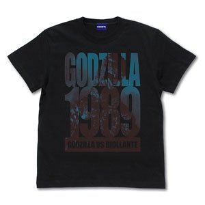 Godzilla Godzilla 1989 T-Shirt Black XL (Anime Toy)