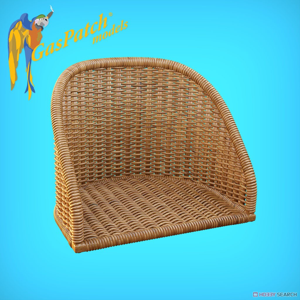 British Wicker Seat Full Back - Short and Tall No Leather Pad (Plastic model) Other picture5