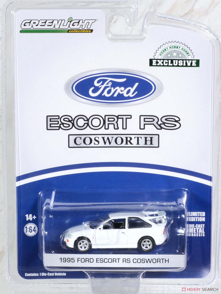 1995 Ford Escort RS Cosworth - Diamond White (ミニカー) パッケージ1