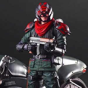 ファイナルファンタジーVII リメイク PLAY ARTS改 上級バイク警備兵＆バイクセット (完成品)