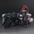 Final Fantasy VII Remake Play Arts Kai Elite Motorcycle Security Officer & Motorcycle Set (Completed) Item picture1