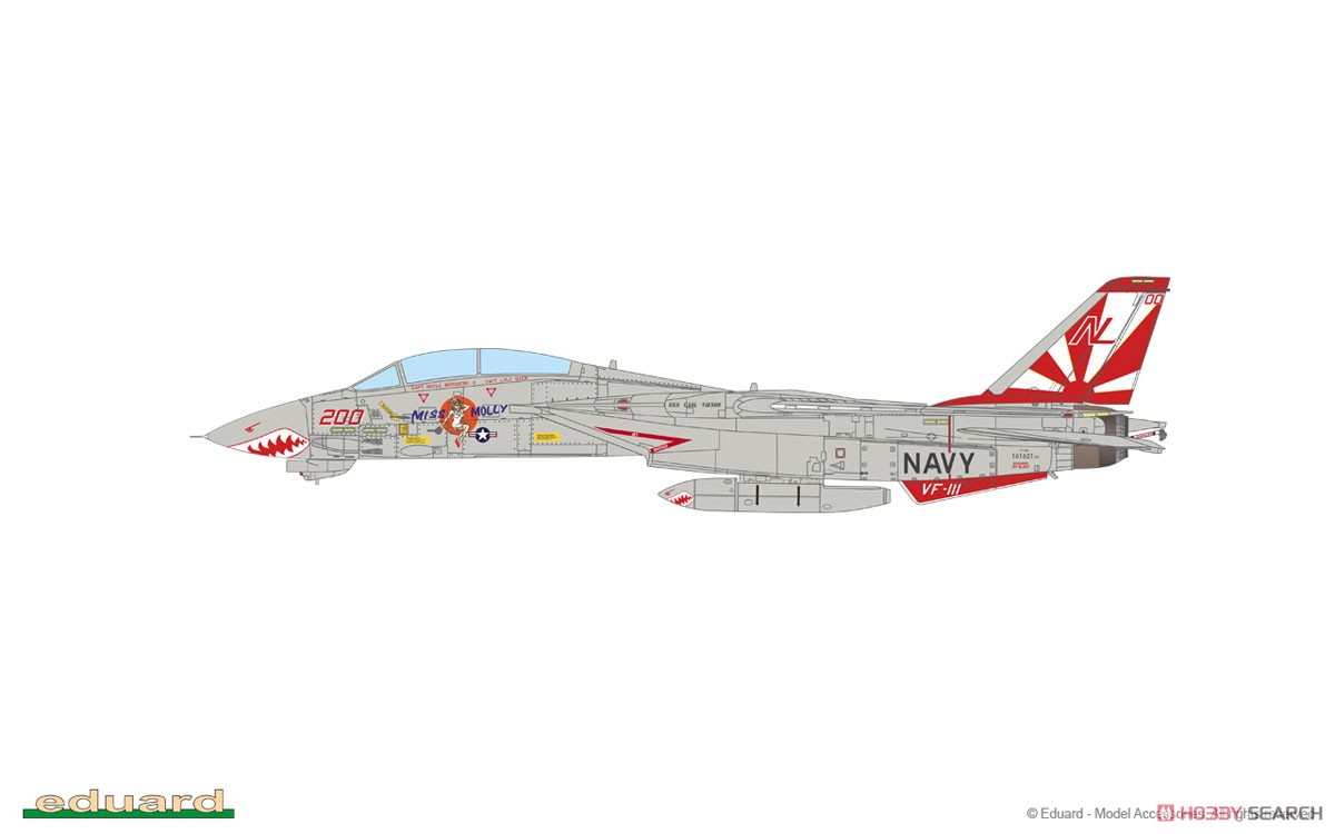 F-14A Decals (for Tamiya) (Decal) Color1