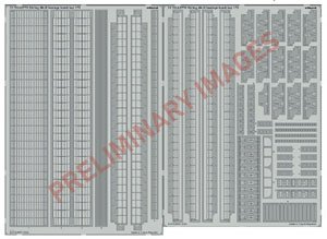 Photo-Etched Parts for Stirling Mk.III Fuselage Bomb Bay (for Italeri) (Plastic model)