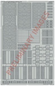 Photo-Etched Parts for Stirling Mk.III Wings Bomb Bays (for Italeri) (Plastic model)