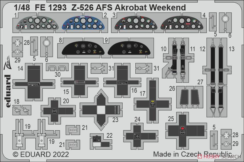 Zoom Etched Parts for Z-526 AFS Akrobat Weekend (for Eduard) (Plastic model) Other picture1