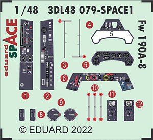 Fw190A-8 Space (for Eduard) (Plastic model)