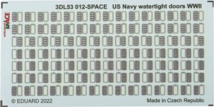 US Navy Watertight Doors WWII Space (Plastic model)