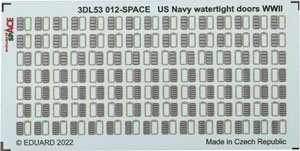 WW.II 米海軍 水密扉3Dデカール (プラモデル)