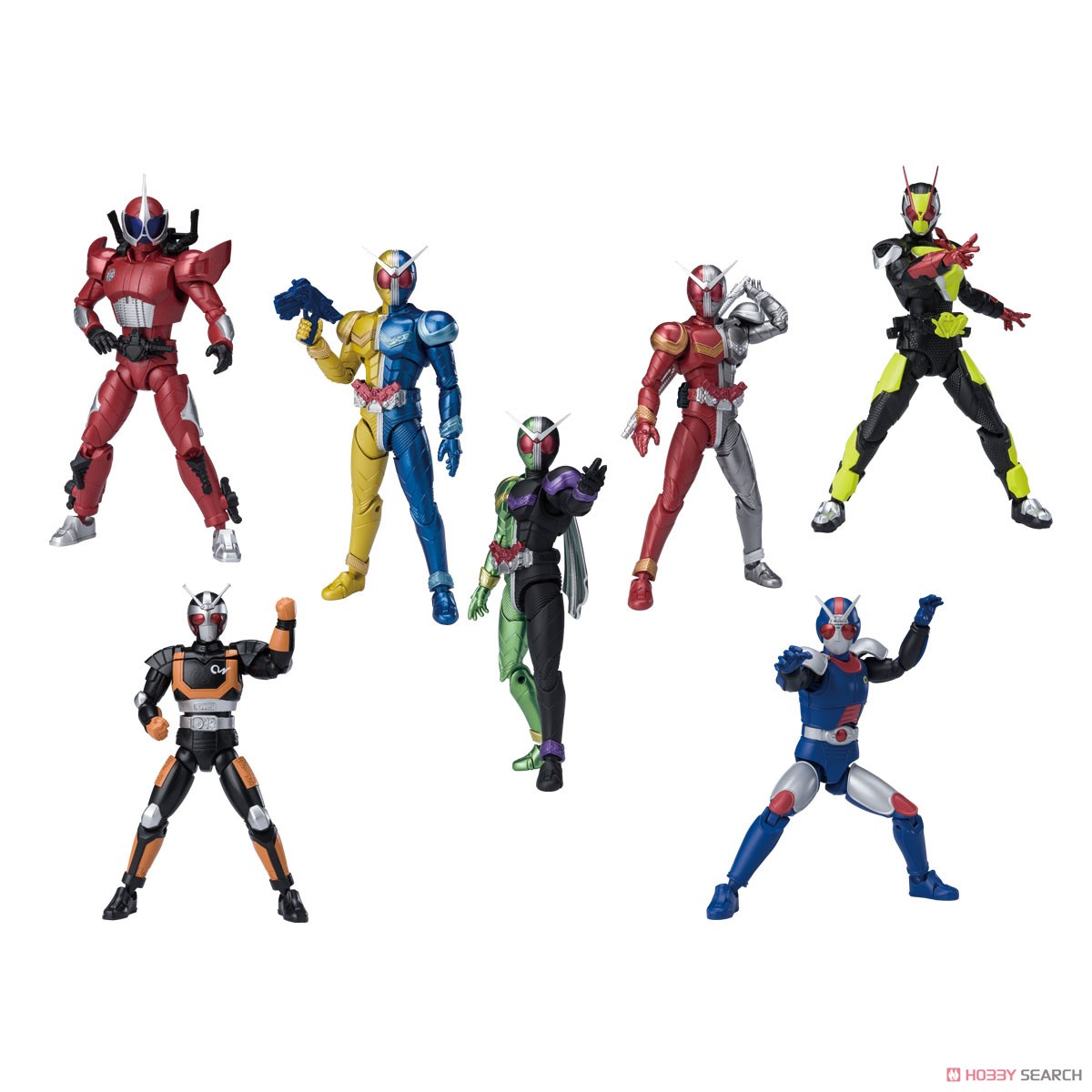 SHODO-XX Kamen Rider 2 (Set of 10) (Shokugan) Item picture1