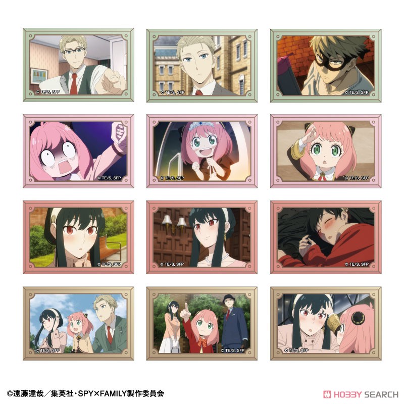 Spy x Family Trading Square Can Badge Vol.2 (Set of 12) (Anime Toy) Item picture13