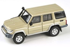 トヨタ ランドクルーザー LC76 2014 サンディトープ RHD (ミニカー)