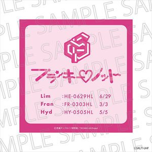 Technoroid Unison Heart Satin Sticker Franky Not (Anime Toy)