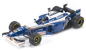 Williams FW18 No.5 D.Hill w/Driver Figure (Diecast Car)