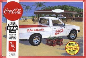 1980 ダッジ・ラム D-50 ピックアップ `コカ・コーラ` (プラモデル)