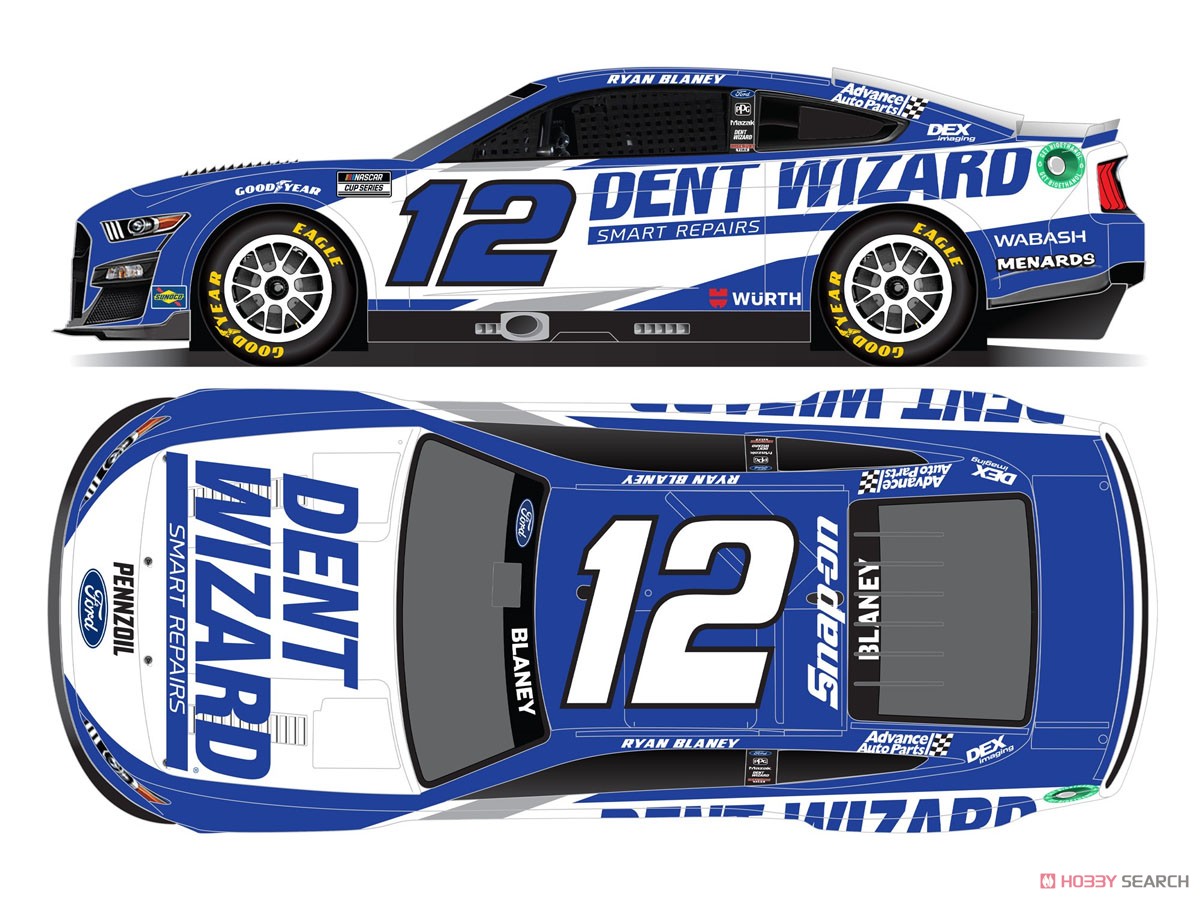 Ryan Blaney 2022 Dent Wizard Ford Mustang NASCAR 2022 Next Generation (Diecast Car) Other picture1