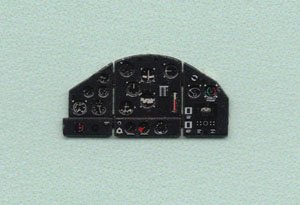Fokker D.XXI Fin Early Instrument Panel (for MPM) (Plastic model)