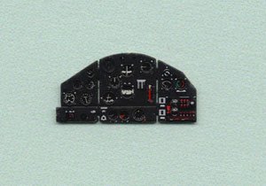 Fokker D.XXI Fin Late Instrument Panel (for MPM) (Plastic model)
