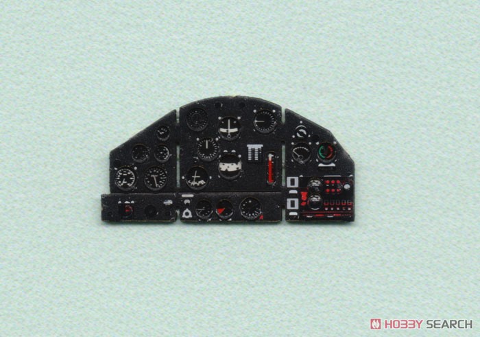 Fokker D.XXI Fin Late Instrument Panel (for MPM) (Plastic model) Item picture1