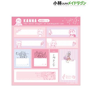 Miss Kobayashi`s Dragon Maid Kanna Name Sticker (Anime Toy)