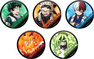 My Hero Academia Laugh! Like Hell Trading Can Badge (Set of 5) (Anime Toy)