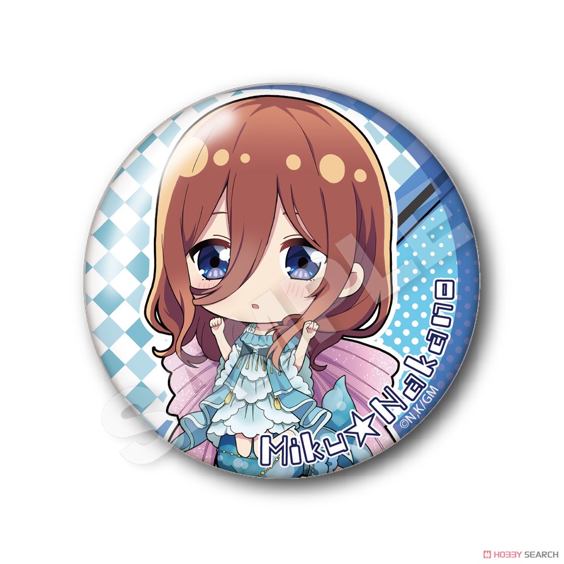 The Quintessential Quintuplets A Little Big Can Badge Fairy Ver. Miku Nakano (Anime Toy) Item picture1