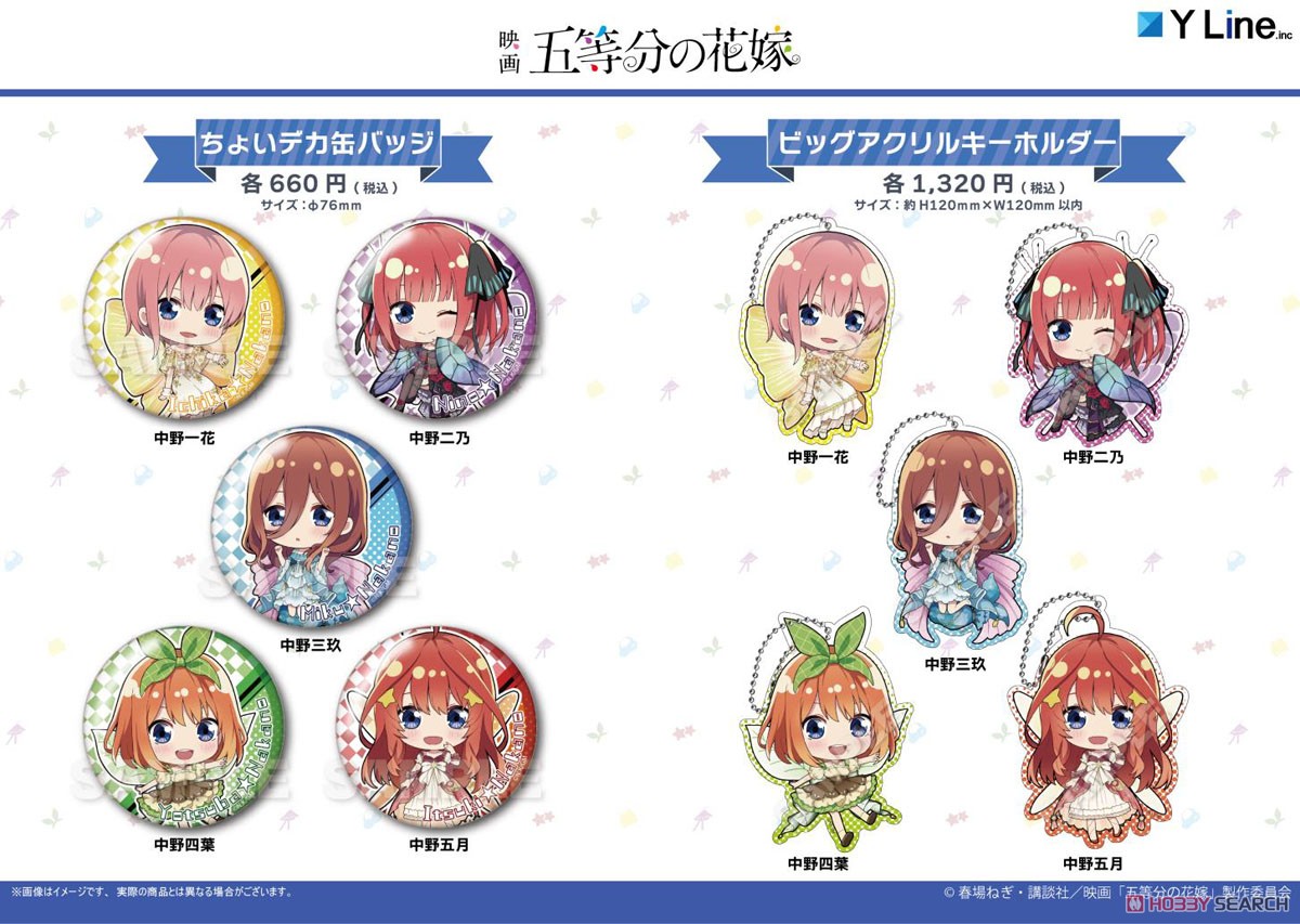 The Quintessential Quintuplets A Little Big Can Badge Fairy Ver. Miku Nakano (Anime Toy) Other picture2