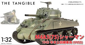 アメリカ軍M4A3(75)シャーマン1943年本土訓練車両 (VVSS) (完成品AFV)