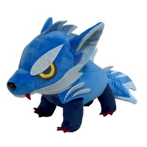 Monster Hunter Rise: Sunbreak Deformed Plush Lunagaron (Anime Toy)