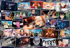 TV Animation [Demon Slayer: Kimetsu no Yaiba] No.1000T-334 Entertainment District Arc Collage (Jigsaw Puzzles)