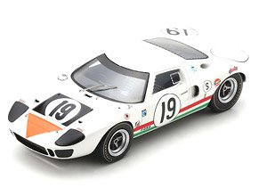 Ford GT40 No.19 5th 12H Sebring 1967 N.Vaccarella - U.Maglioli (Diecast Car)