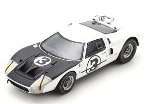 Ford GT40 Mk2 No.3 2th 12H Sebring 1966 W.Hansgen - M.Donohue (Diecast Car)