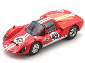 Porsche 906 No.49 6th 12H Sebring 1966 J.Siffert - C.Vogele (Diecast Car)