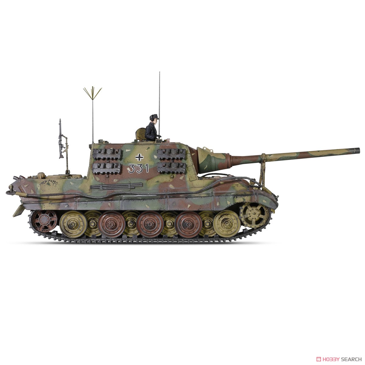 ドイツ軍駆逐戦車ヤークトティーガー (ヘンシェルサスペンション) (完成品AFV) 商品画像3