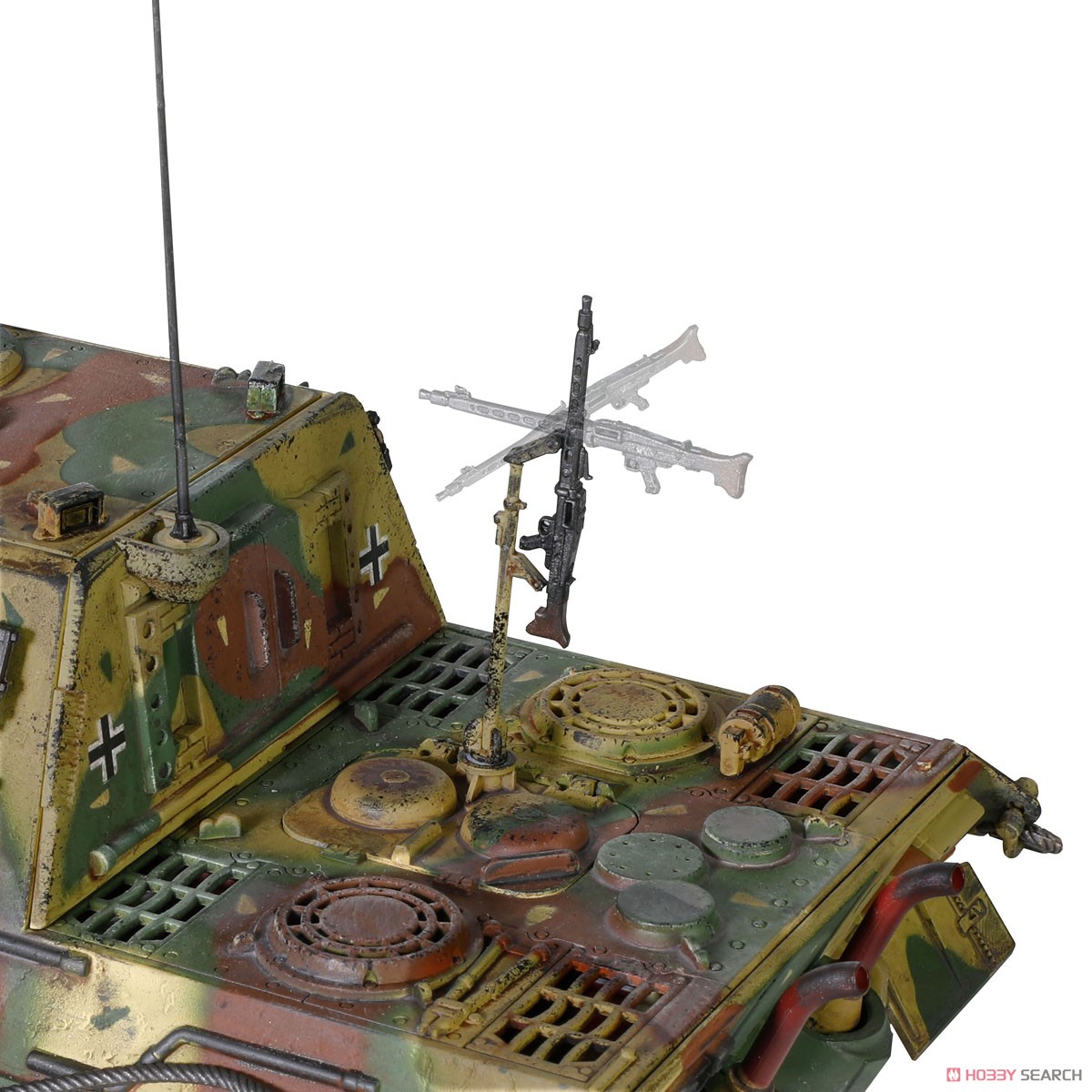 ドイツ軍駆逐戦車ヤークトティーガー (ヘンシェルサスペンション) (完成品AFV) その他の画像9