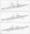 米海軍 軽巡洋艦 サンディエゴ CL-53 1944年 「通常版」 (プラモデル) 設計図4