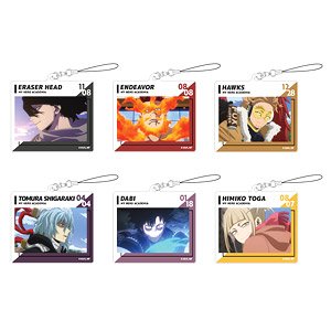 My Hero Academia Trading Acrylic Strap Vol.2 (Set of 6) (Anime Toy)