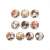 Bungo Stray Dogs: Storm Bringer Deformed Can Badge (Set of 10) (Anime Toy) Item picture1
