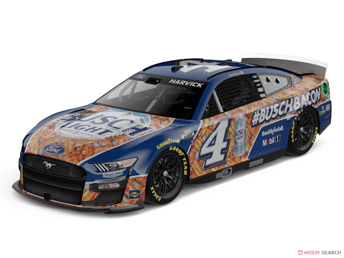 `ケビン・ハービック` #4 ブッシュライト #ブッシュベーコン フォード マスタング NASCAR 2022 ネクストジェネレーション (ミニカー) その他の画像1