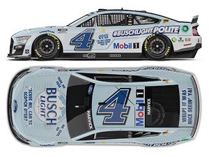 `ケビン・ハービック` #4 BUSCH LIGHT POLITE フォード マスタング NASCAR 2022 ネクストジェネレーション (ミニカー)