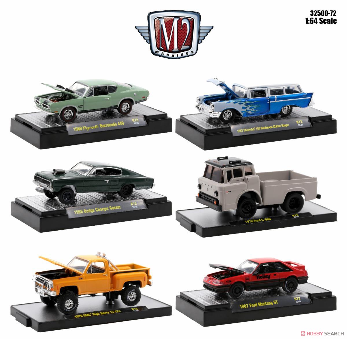 Auto-Thentics / M2 Gassers / Detroit-Muscle /Auto-Haulers / Auto-Trucks Release 72 (Diecast Car) Item picture1