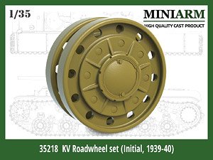 KV Roadwheel Set (Initial, 1939-40) (for Zvezda/Tamiya/Trumpeter) (Plastic model)