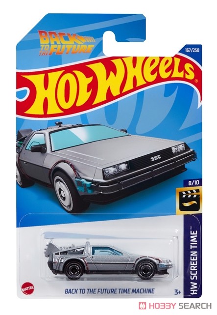 Hot Wheels Basic Cars Back to the Future Time Machine (Toy) Package1