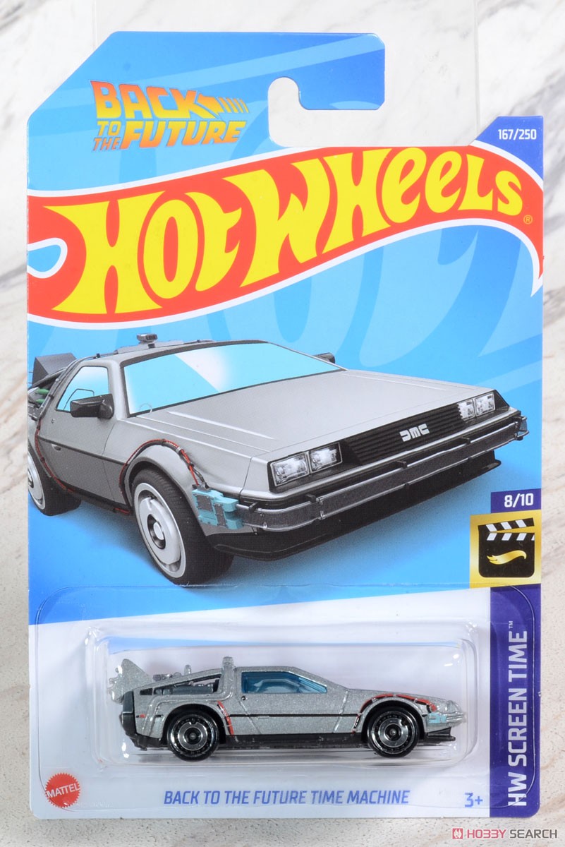 Hot Wheels Basic Cars Back to the Future Time Machine (Toy) Package2