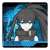 Black Rock Shooter: Dawn Fall Rubber Mat Coaster [Empress [Black Rock Shooter]] (Anime Toy) Item picture1