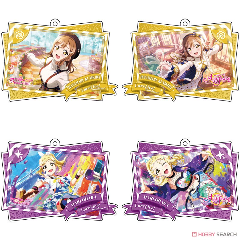 Love Live! School Idol Festival All Stars Double Illust Acrylic Key Ring Aqours (Set of 9) (Anime Toy) Item picture5